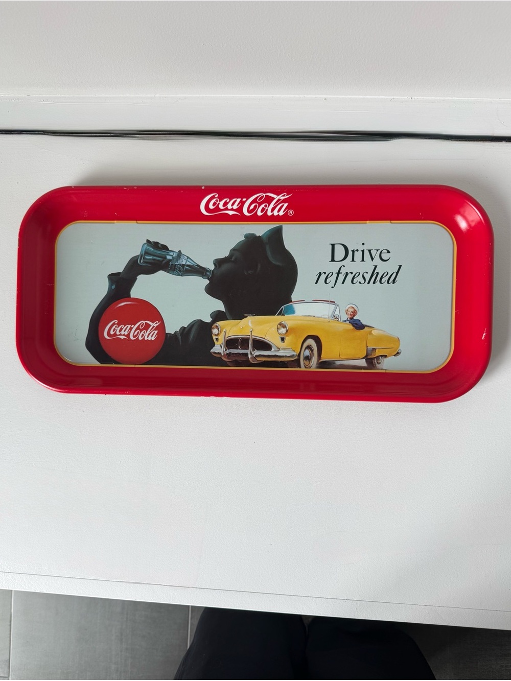 Coca Cola Red Retro Drive Refreshed Tray